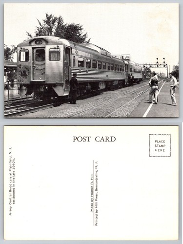 Jersey central budd cars - jersey,