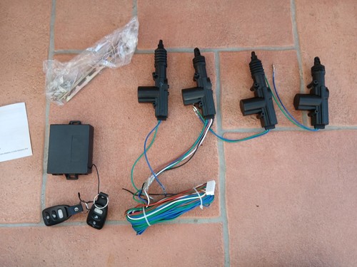 Remote central locking - remote, system