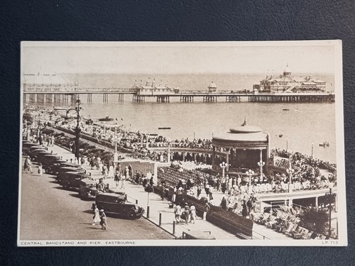 Eastbourne postcard c1936 - eastbourne,