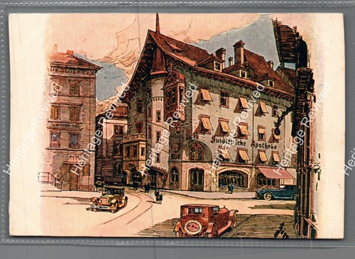 Vintage luzern switzerland - luzern,