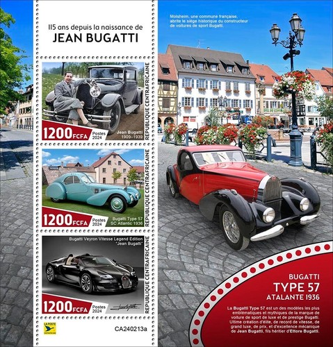 Jean bugatti 115th anniversary - bugatti,