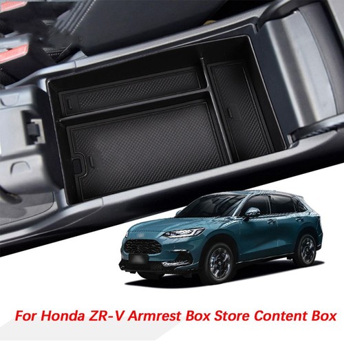 Car armrest storage box - car,